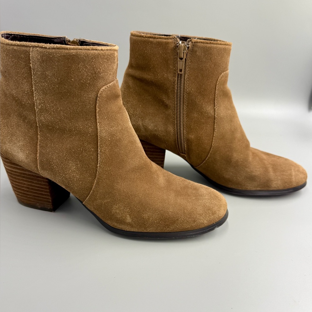 J Jill suede boots with 2.5” heels - Picture 2 of 4